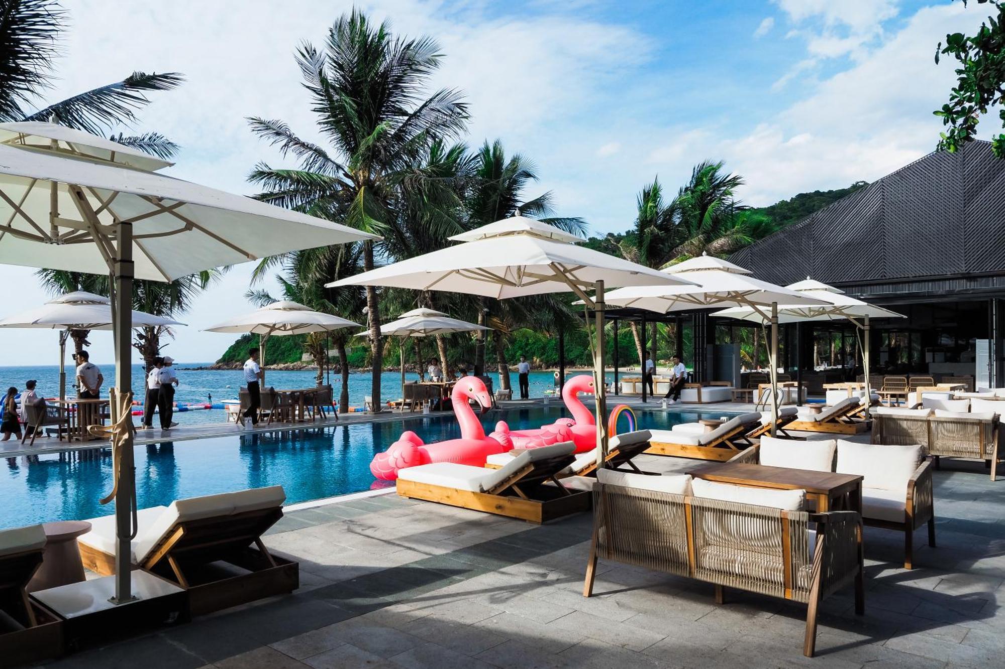 Bounce Beach Resort And Spa Da Nang Exterior foto